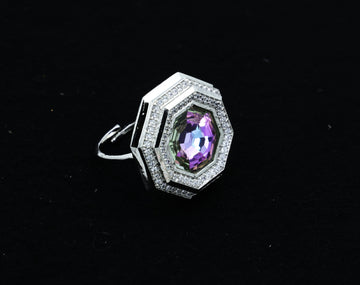 π Royal Orchid Ring