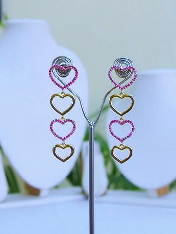 Celeste Shimmer Drops AD Earrings