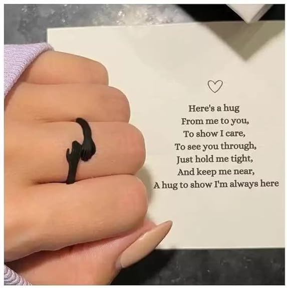 Unisex - Elegant Stylish Hug Ring
