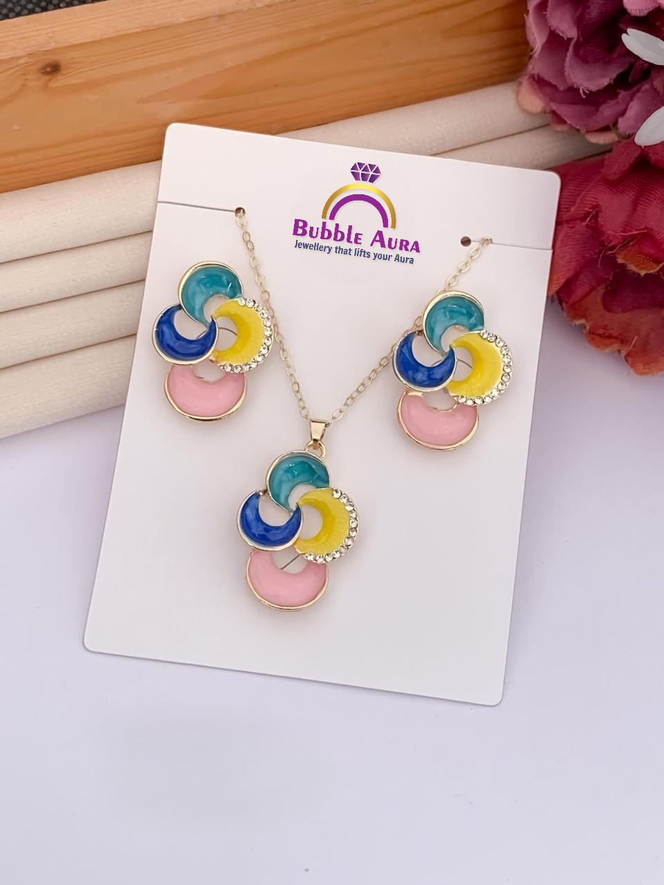 Stellar Grace Gold-Plated Pendant