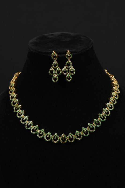 Royal Cascade Necklace Set