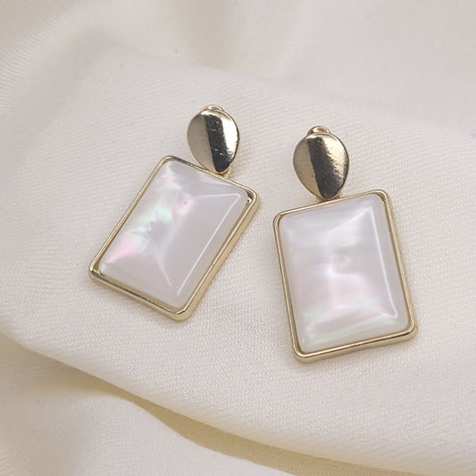 Opaline Luxe Drop Earrings - Anti-tarnish