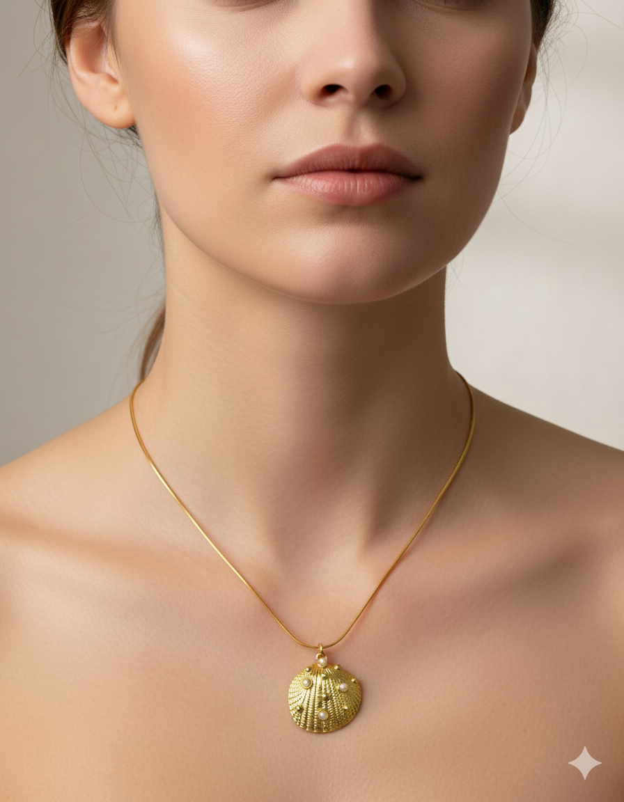 Marina Pearl Shell Necklace