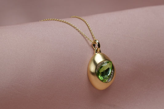 Elara Olive Luxe Pendant Set