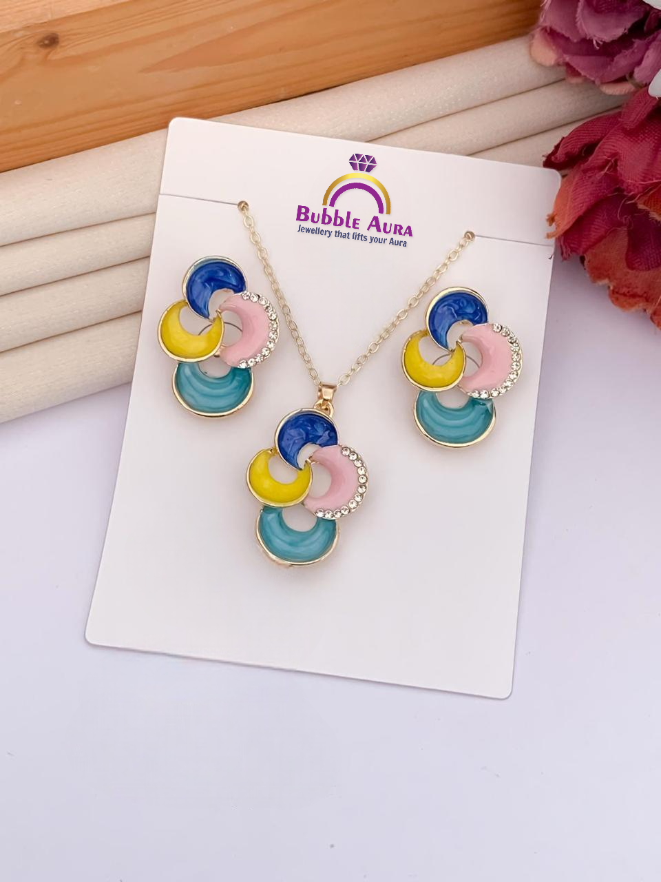 ColorWhirl Pendant Set