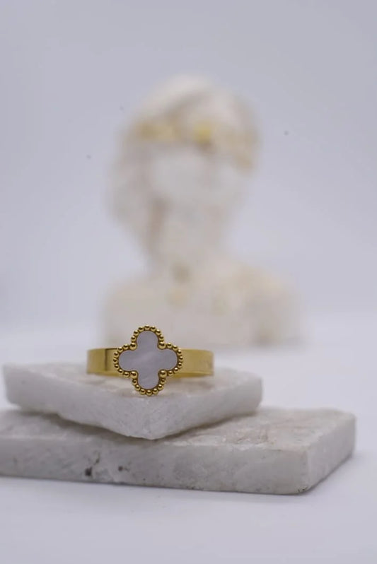 Aria Clover Adjustable Ring