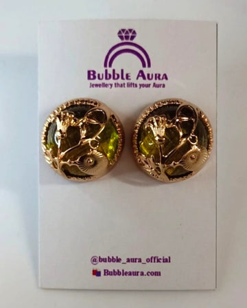 ✨Verdant Glow Stud Earrings