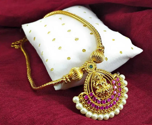 Divine Radiance Temple Necklace