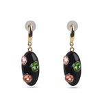 Cosmo Noir Gem Drop Earrings