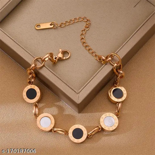 Eterna Roman numerals Bracelet - Tarnish Resistant