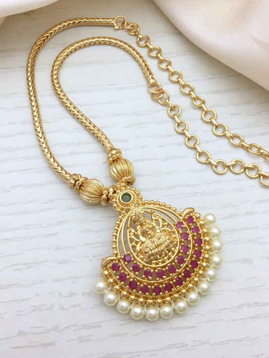 Divine Radiance Temple Necklace