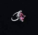 💗 Pink Ice Solitaire Ring
