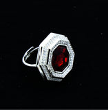 ❤️ Crimson Crown Ring