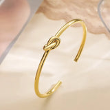 Golden Knot Bangle – A Symbol of Elegance & Eternal Bond