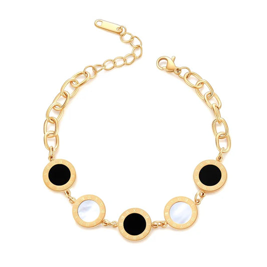 Eterna Roman numerals Bracelet - Tarnish Resistant