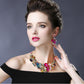 Enchanted Garden Statement Necklace & Earring Set