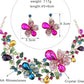 Enchanted Garden Statement Necklace & Earring Set