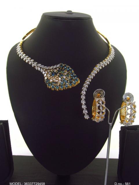 💎Sapphire Symphony Necklace Set