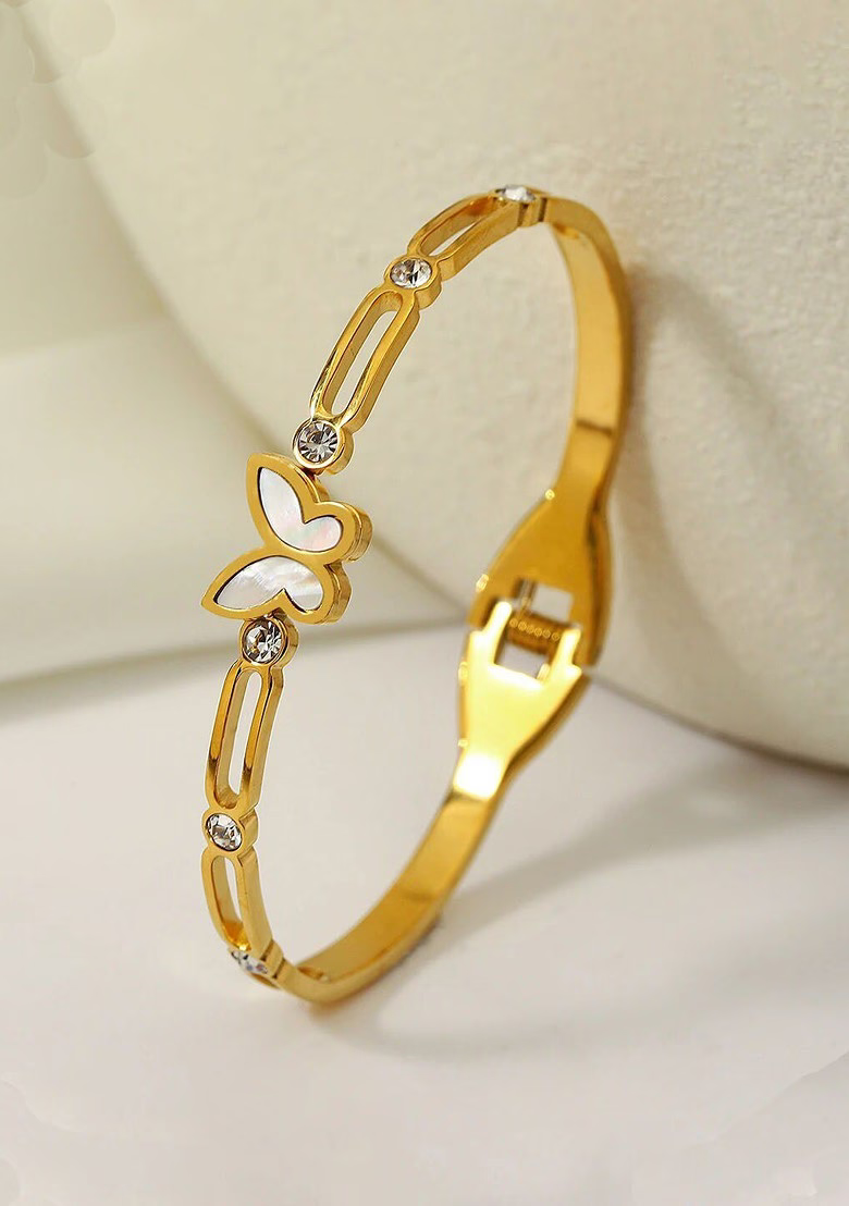 Aurelia Butterfly Bracelet – Tarnish-Resistant