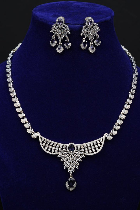 Celestial Twilight Sapphire Necklace Set