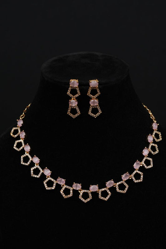 Rosé Glow Necklace Set