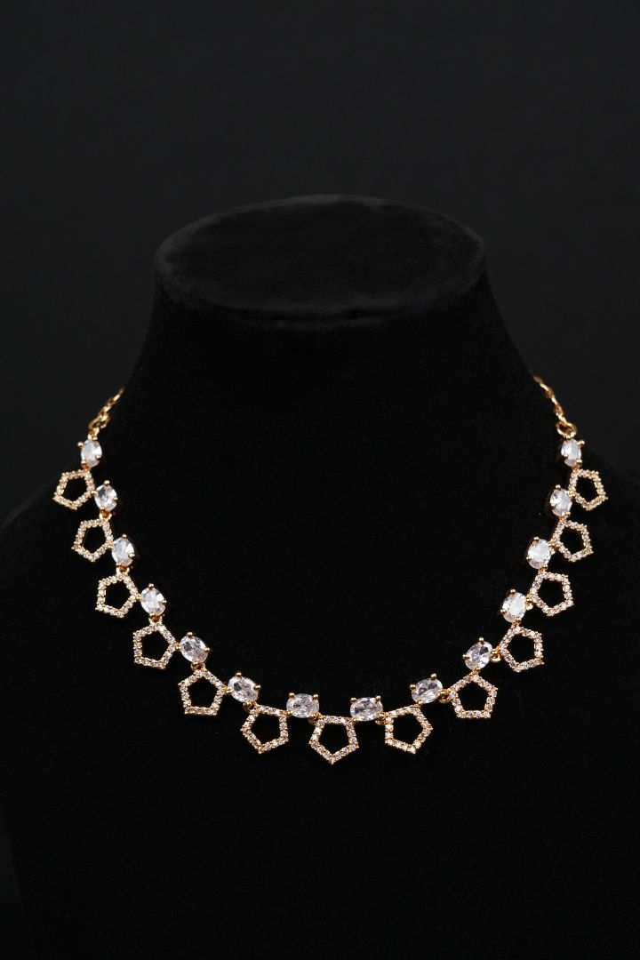 Golden Aura Necklace Set