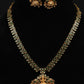 Antique Lakshmi Temple Necklace Set – Royal Heritage