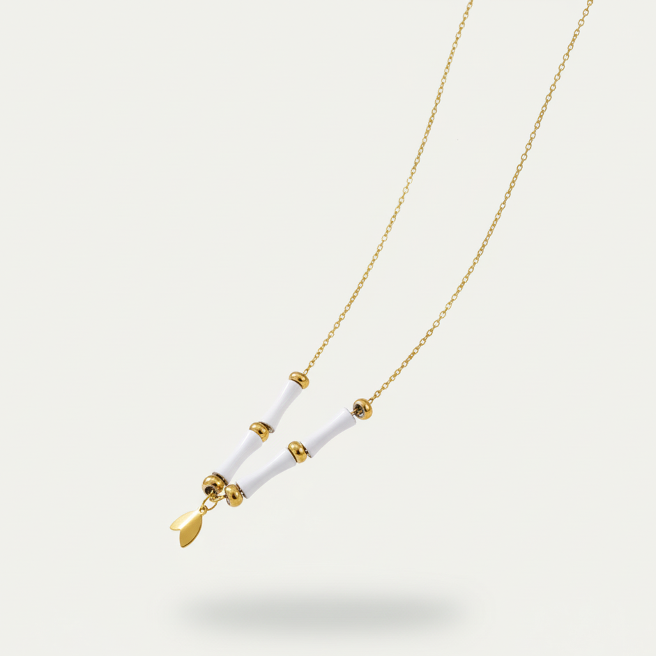 Aira Bamboo Charm Necklace