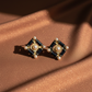 ✨ Regal Noir Pearl Studs