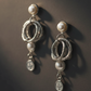 Palm Whisper Pearl Earrings