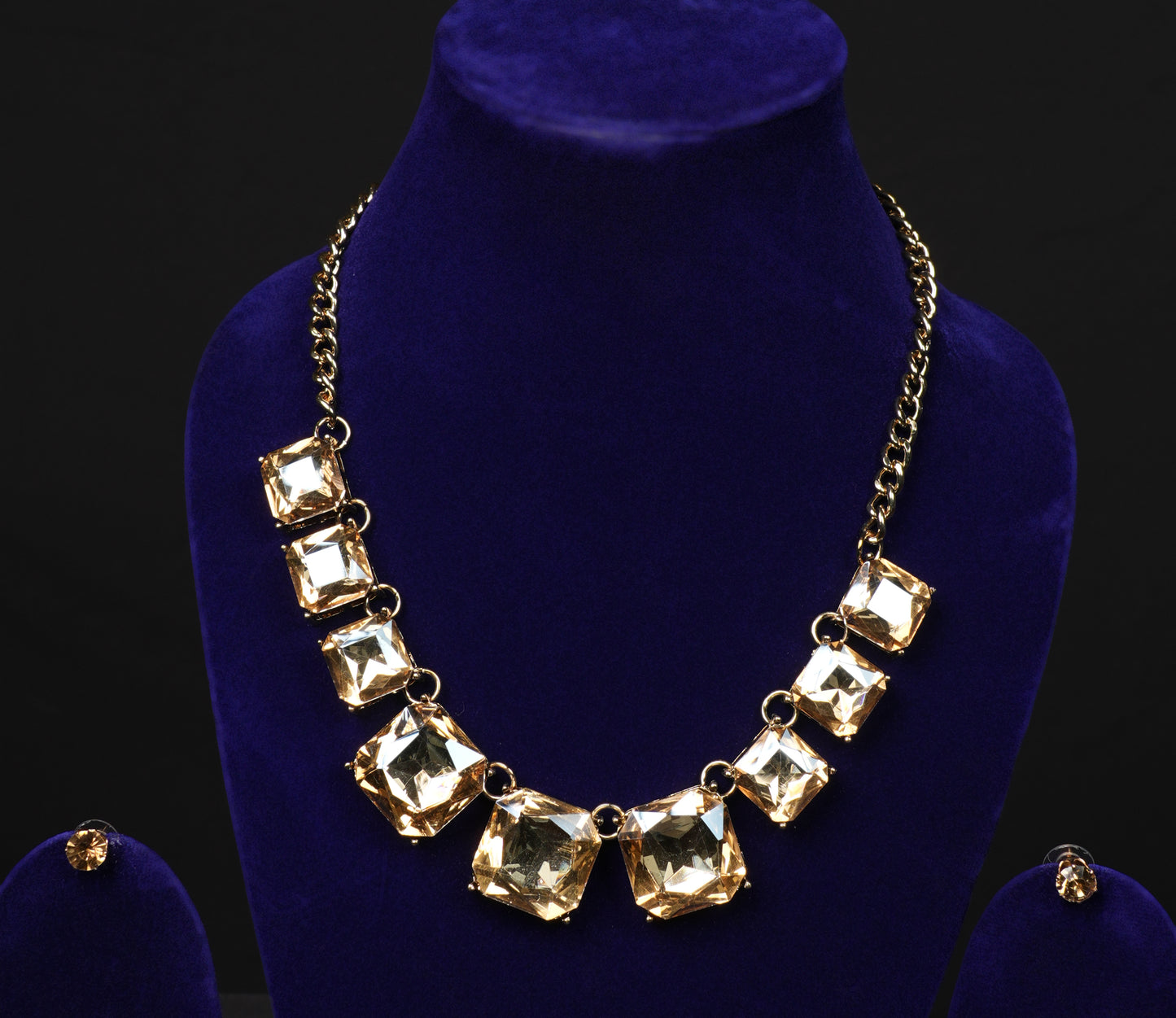 Golden Hour Statement Necklace Set