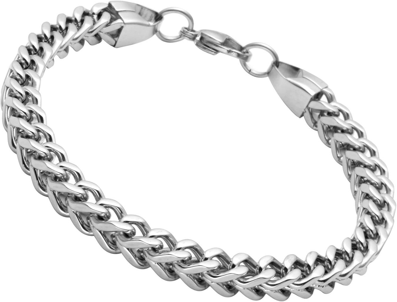 Men’s Cuban Chain Stainless Steel Bracelet – Bold, Timeless Style