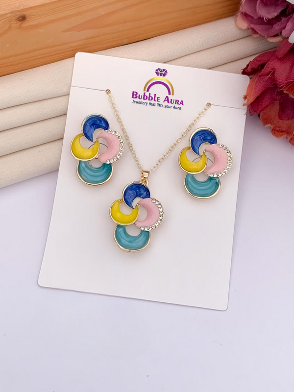 ColorWhirl Pendant Set