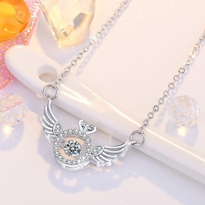 Celestia Wings Pendant Necklace