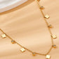 18K Gold plated - Golden Clover Charm Necklace – Lucky & Elegant -  Anti-Tarnish Stainless steel