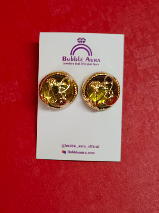 ✨Verdant Glow Stud Earrings