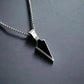 🗡️ Sleek Arrowhead Pendant Necklace – Precision. Power. Minimal Edge.